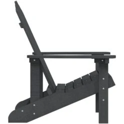 Chaise Adirondack De Jardin PEHD Anthracite -Promos Garde Plante Boutique 89827833 4