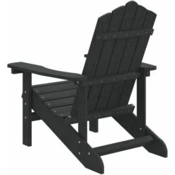 Chaise Adirondack De Jardin PEHD Anthracite -Promos Garde Plante Boutique 89827833 5