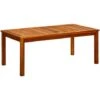 Table Basse De Jardin 110x60x45 Cm Bois Solide D'acacia -Promos Garde Plante Boutique 89828480 1