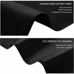 Housse De Protection Bain De Soleil, Imperméable, Coupe-Vent, Anti-UV, Tissu Oxford 210D Housse De Protection Bain De Soleil, Transat (200x75x40/80cm) - Noir -Promos Garde Plante Boutique 90039268 4
