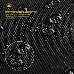 Housse De Protection Bain De Soleil, Imperméable, Coupe-Vent, Anti-UV, Tissu Oxford 210D Housse De Protection Bain De Soleil, Transat (200x75x40/80cm) - Noir -Promos Garde Plante Boutique 90039268 5