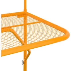 Table Suspendue De Balcon Table D'extérieur - Jaune 60x40 Cm Acier BV113842 - BonneVie -Promos Garde Plante Boutique 90044340 5