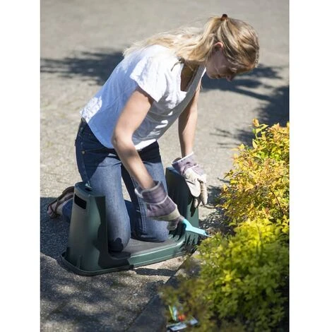 UNIQUENature Tabouret De Jardinage 2-en-1 65,5 X 25 X 34 Cm Vert1,35 Kg,Magnifique & Montage Facile82830 7 UNIQUENature Tabouret De Jardinage 2-en-1 65,5 X 25 X 34 Cm Vert1,35 Kg,Magnifique & Montage Facile82830 – Image 5