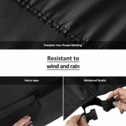 Housse De Banc De Jardin, 2 Places Et Housse De Banc De Jardin Extérieur, Housse De Protection Pour Mobilier De Jardin, Housse En Tissu Oxford 420D Pour Canapé De Jardin, Imperméable, Coupe-Vent, Rési -Promos Garde Plante Boutique 90599190 3