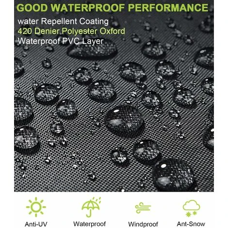 Housse De Protection Pour Chaise Longue Pliante, Housse De Rangement 420D Oxford Pour Fauteuil Relax, Imperméable, Anti-UV, Protège Contre Les Dommages Dus à La Corrosion 7 Housse De Protection Pour Chaise Longue Pliante, Housse De Rangement 420D Oxford Pour Fauteuil Relax, Imperméable, Anti-UV, Protège Contre Les Dommages Dus à La Corrosion – Image 5