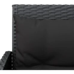 Ensemble De Canapés En L 2pcs Avec Coussins Noir Résine Tressée VidaXL 11 Ensemble De Canapés En L 2pcs Avec Coussins Noir Résine Tressée VidaXL -Promos Garde Plante Boutique 91803905 5