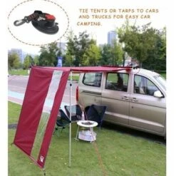 2 X Ventouses Résistantes - Grande Ventouse Avec Crochet Pivotant À 360 °, Pour Store Latéral De Camping-Car -Promos Garde Plante Boutique 91971610 4