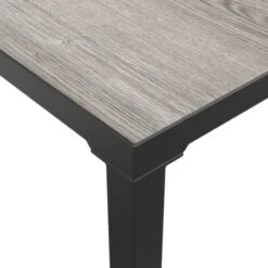Table Basse De Jardin Gris 55x55x31 Cm DPC Et Acier VidaXL -Promos Garde Plante Boutique 92130565 4
