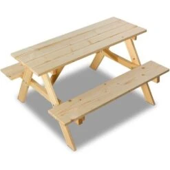 Spielzeuge Table De Pique-nique Pour Enfants - 50x80x89 Cm -Promos Garde Plante Boutique 92946036 4