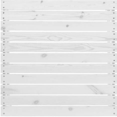 Canapé De Jardin Canapé Repose-pied Relax - Blanc Bois De Pin Solide BV615567 - BonneVie 5 Canapé De Jardin Canapé Repose-pied Relax - Blanc Bois De Pin Solide BV615567 - BonneVie – Image 3