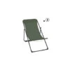 Lot De 2 Chiliennes De Jardin Texaline Vert Kaki Acier Mobilier De Jardin - Chilienne - 82/95 X 56 X 78/93CM -Promos Garde Plante Boutique 94349286 1