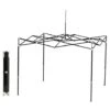 Structure Armature De Tente Pliante 3x3m EZUP Eclipse Noir Sans Toile - EC3FST10BK -Promos Garde Plante Boutique 95711001 1