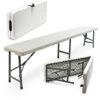 Banc De Camping Pliant Léger Jardin Extérieur BBQ Fête Barbecue Pique-nique 3 Places 1 Banc De Camping Pliant Léger Jardin Extérieur BBQ Fête Barbecue Pique-nique 3 Places -Promos Garde Plante Boutique 9577600 1