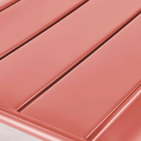 Fauteuil De Jardin Bas Relax Acier Argile - Palavas 7 Fauteuil De Jardin Bas Relax Acier Argile - Palavas – Image 5