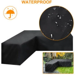 Housse Pour Canapé D’angle De Jardin - 21521587cmImperméable Et Résistante Aux UV, à La Gèle Et Les Ternissements -Promos Garde Plante Boutique 96330976 2