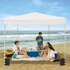 Lot De 4 Sacs De Poids À Eau Pour Auvent De Tente, Sacs De Poids Très Résistants Pour Pieds De Belvédère, Auvent, Tente (Bleu) 9 Lot De 4 Sacs De Poids À Eau Pour Auvent De Tente, Sacs De Poids Très Résistants Pour Pieds De Belvédère, Auvent, Tente (Bleu) -Promos Garde Plante Boutique 97451177 4