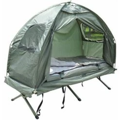 Bc-elec - 578-008 Lit De Camp Avec Tente, Sac De Couchage Et Matelas Gonflable Camping