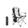 Chaise De Camping Avec Poche à Glace - Kingcamp - Sac De Transport Inclus - Noir -Promos Garde Plante Boutique 97888217 1