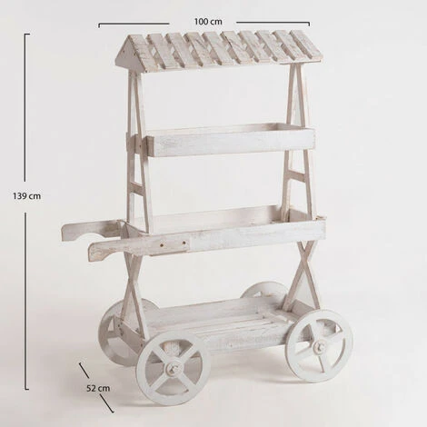 Chariots Candy Bar - Chariot Candy Bar Cloud Blanc Vieilli 5 Chariots Candy Bar - Chariot Candy Bar Cloud Blanc Vieilli – Image 3