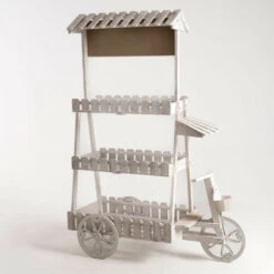 Chariots Candy Bar - Chariot Candy Bar Cream Blanc Vieilli -Promos Garde Plante Boutique 98190574 5