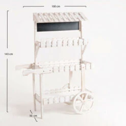 Chariots Candy Bar - Chariot Candy Bar Kiwi Blanc Vieilli -Promos Garde Plante Boutique 98190675 3