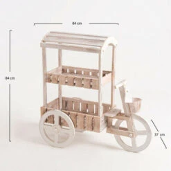 Chariots Candy Bar - Chariot Candy Bar Coconut Blanc Vieilli -Promos Garde Plante Boutique 98190951 3