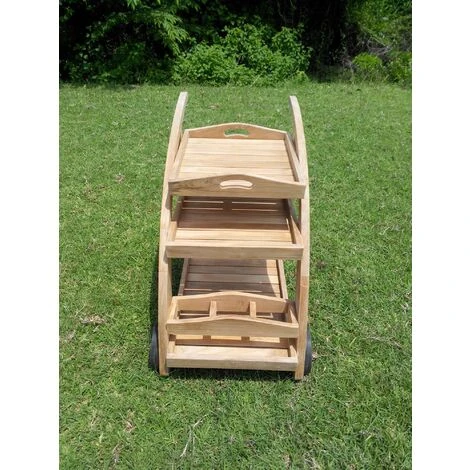 Desserte De Jardin JAZZ Teck Premium 5 Desserte De Jardin JAZZ Teck Premium – Image 3