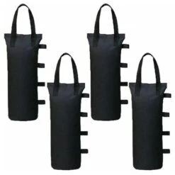RHAFAYRE Lot De 4 Poids De Gazebo Pour Tonnelle Et Pavillon, Sac De Lestage Sable Pour Jambes, Tentes Pare-Soleil, Parasol,dolaso