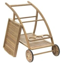 Desserte Avec Roues Twi Acacia -Promos Garde Plante Boutique 99750274 5